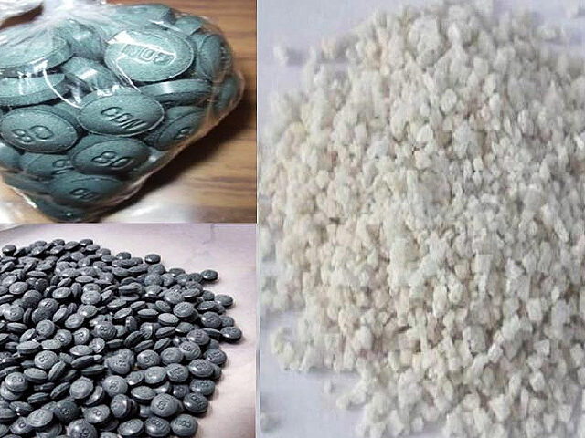 Fentanyl seizure evidence